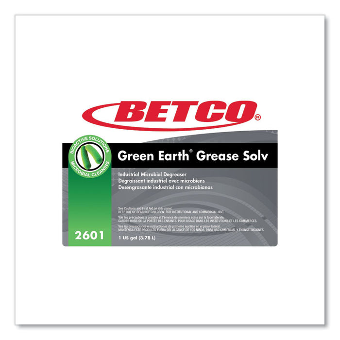 BioActive Solutions Grease Solv, 1 gal Bottle, 4/Carton