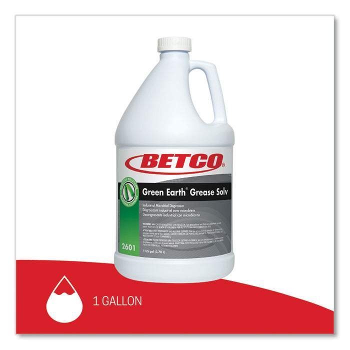 BioActive Solutions Grease Solv, 1 gal Bottle, 4/Carton