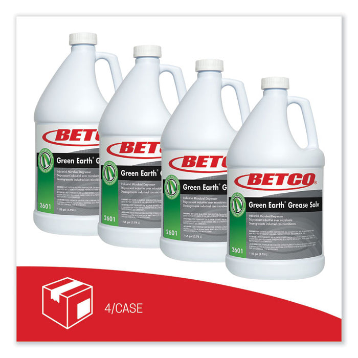 BioActive Solutions Grease Solv, 1 gal Bottle, 4/Carton