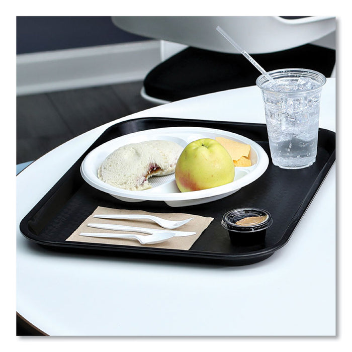 Mediumweight Wrapped Polypropylene Cutlery, Knife, Plastic, White, 1,000/Carton