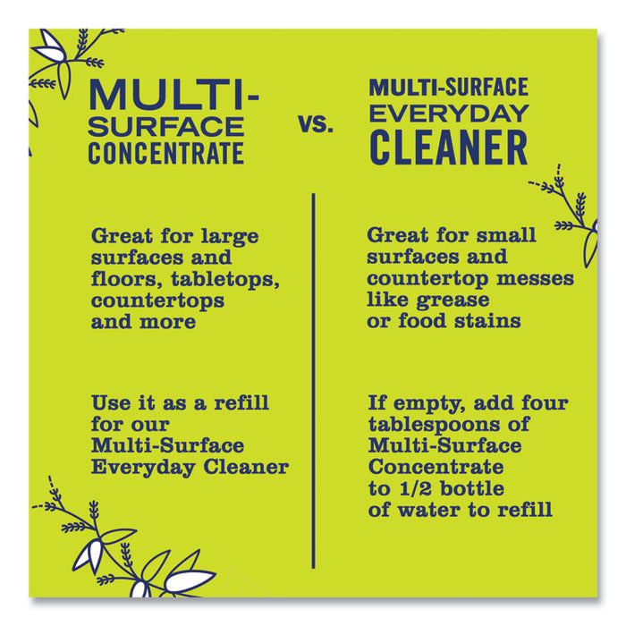 Clean Day Multi-Surface Concentrate, Lemon Verbena Scent, 32 oz Bottle