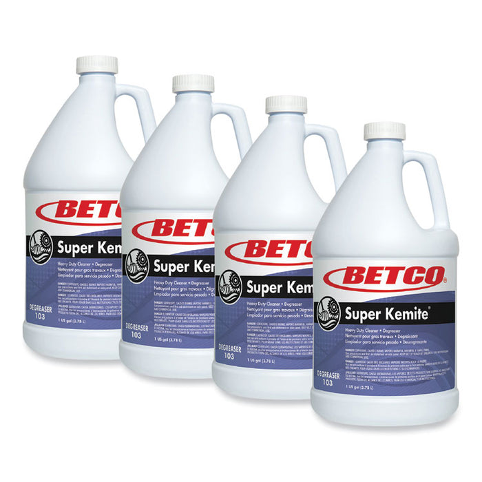 Super Kemite Butyl Degreaser, 1 gal Bottle, 4/Carton