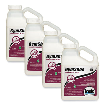 GymShoe Gloss Sport Finish, 1 gal Bottle, 4/Carton