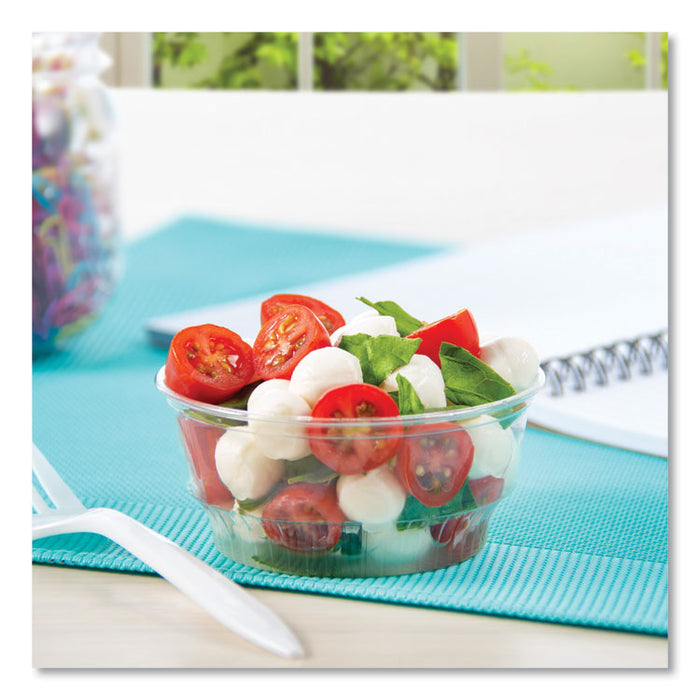 Sundae Cups, 5 oz, Plastic, Clear, 50/Bag, 20 Bags/Carton