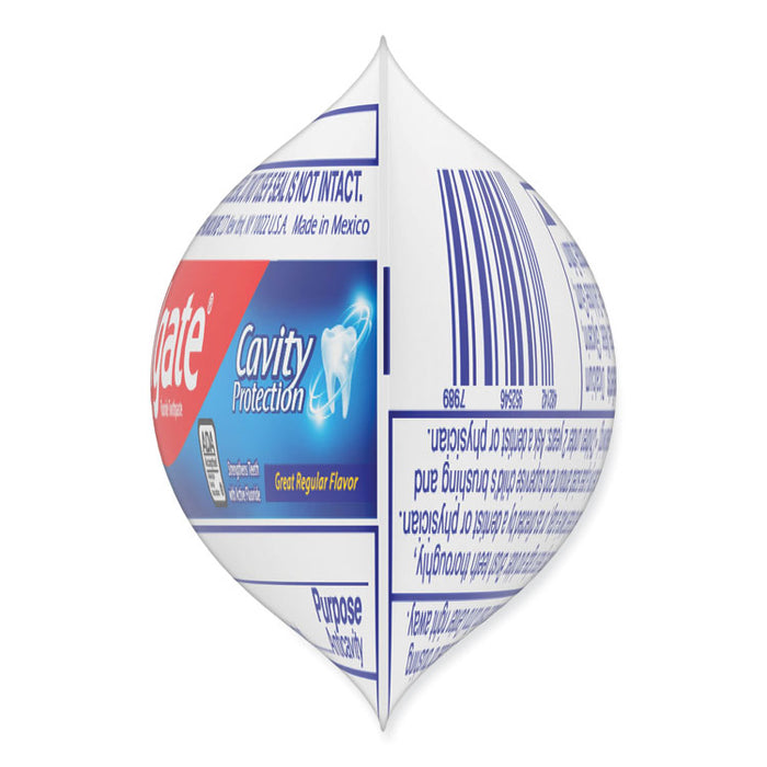 Fluoride Toothpaste, Personal Size, 0.85 oz Tube, Unboxed, 240/Carton