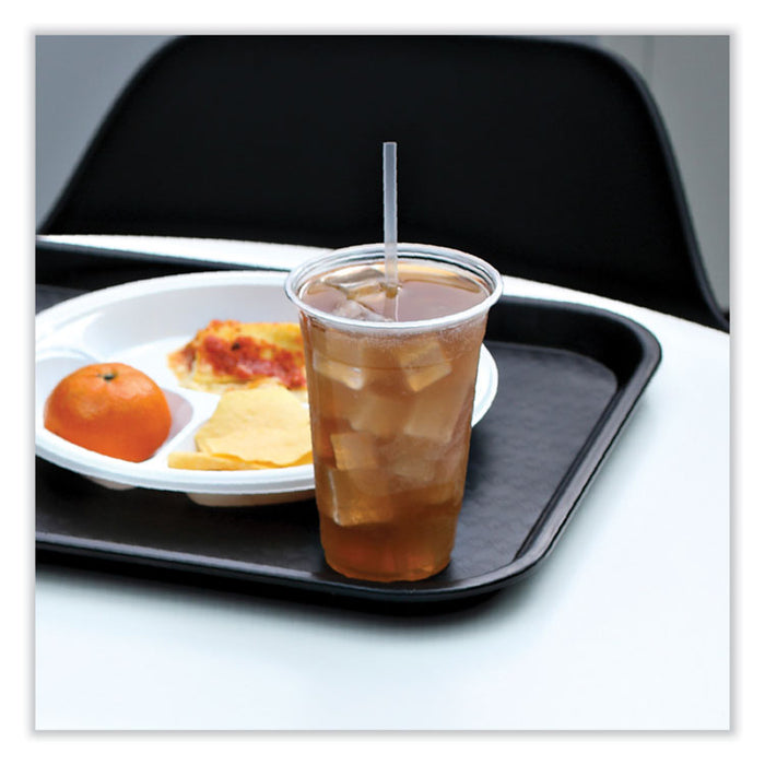 Clear Plastic PET Cups, 20 oz, 50/Sleeve, 20 Sleeves/Carton