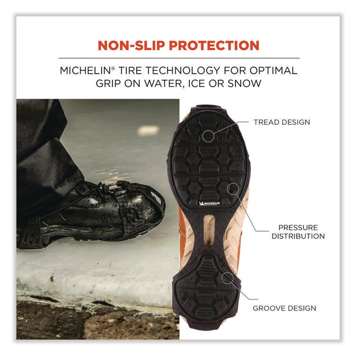 Trex 6325 Spikeless Traction Devices, X-Large, Black, Pair