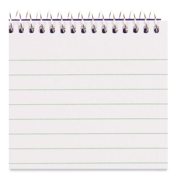 Reporters Note Pad, Blue Cover, Medium/College Rule, (80) White 4 x 8 Sheets
