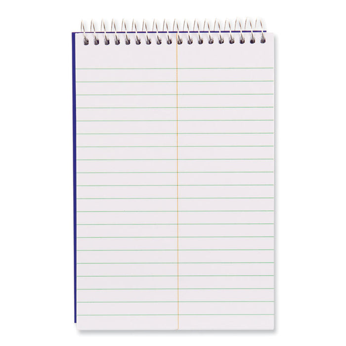 High-Capacity Steno Pad, Blue Cover, Medium/College Rule, (180) White 6 x 9 Sheets