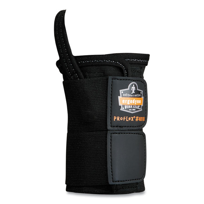 ProFlex 4010 Double Strap Wrist Support, Large, Fits Left Hand, Black