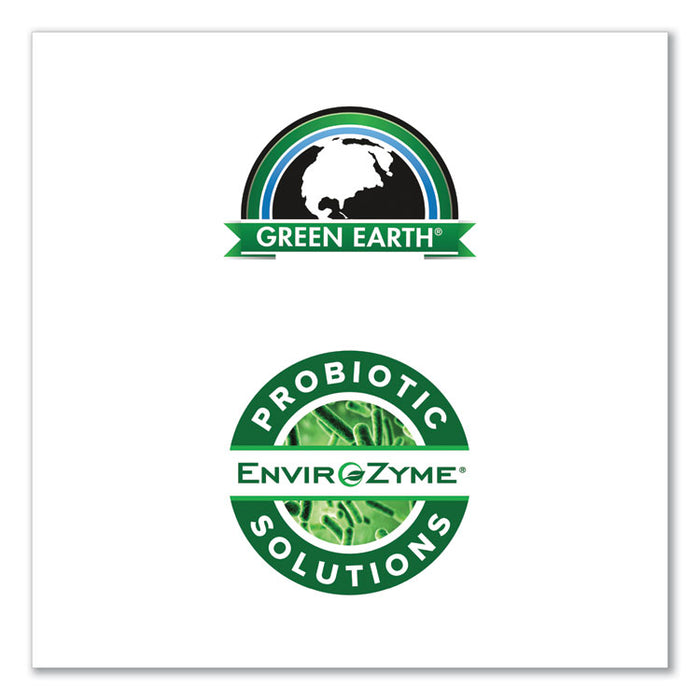 Green Earth RTU Restroom Cleaner, Fresh Mint Scent, 32 oz Bottle, 12/Carton