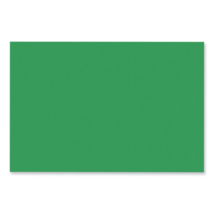 SunWorks Construction Paper, 50 lb Text Weight, 12 x 18, Holiday Green, 50/Pack