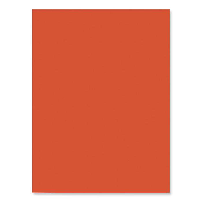 SunWorks Construction Paper, 50 lb Text Weight, 9 x 12, Orange, 50/Pack