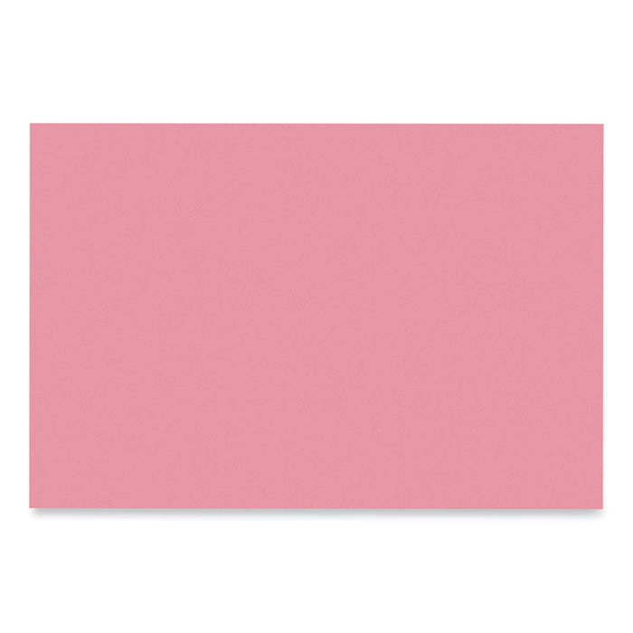 SunWorks Construction Paper, 50 lb Text Weight, 12 x 18, Pink, 50/Pack