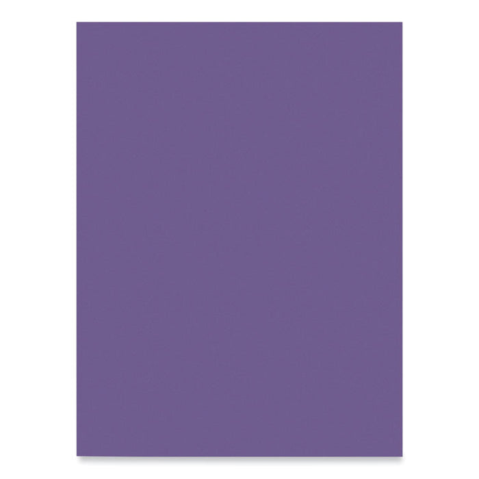 SunWorks Construction Paper, 50 lb Text Weight, 9 x 12, Violet, 50/Pack