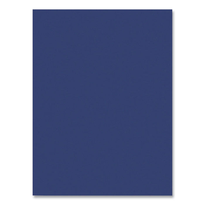 SunWorks Construction Paper, 50 lb Text Weight, 9 x 12, Bright Blue, 50/Pack