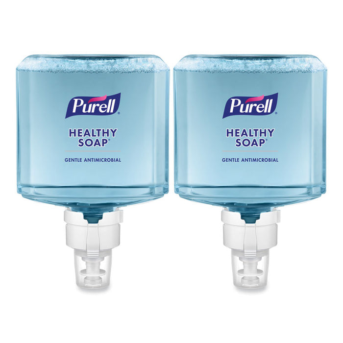 HEALTHY SOAP 0.5% BAK Antimicrobial Foam Refill, For ES8 Dispensers, Light Citrus Floral Scent, 1,200 mL, 2/Carton