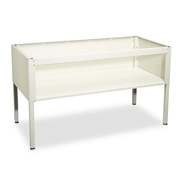 E-Z Sort Sorting Table Base, 60w x 30d x 28 to 36h, Gray