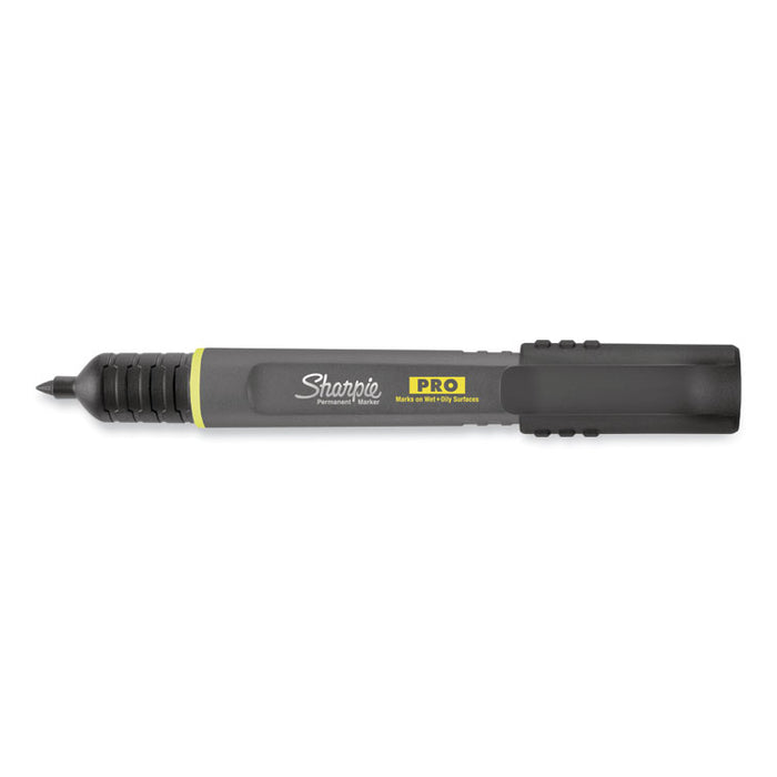 Pro Permanent Marker, Fine Bullet Tip, Black, Dozen