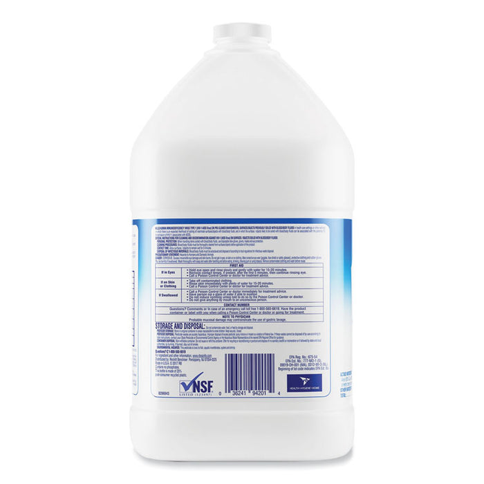 Disinfectant Heavy-Duty Bathroom Cleaner Concentrate, Fresh Lime Scent, 1 gal Bottle