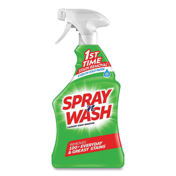 Stain Remover, Unscented, 22 oz Spray Bottle, 12/Carton