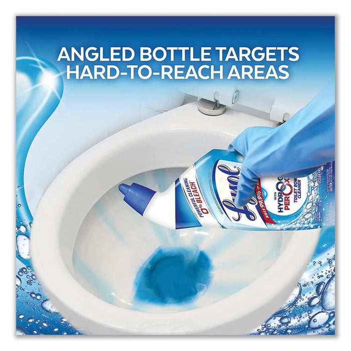 Toilet Bowl Cleaner with Hydrogen Peroxide, Ocean Fresh Scent, 24 oz Angle-Neck Bottle