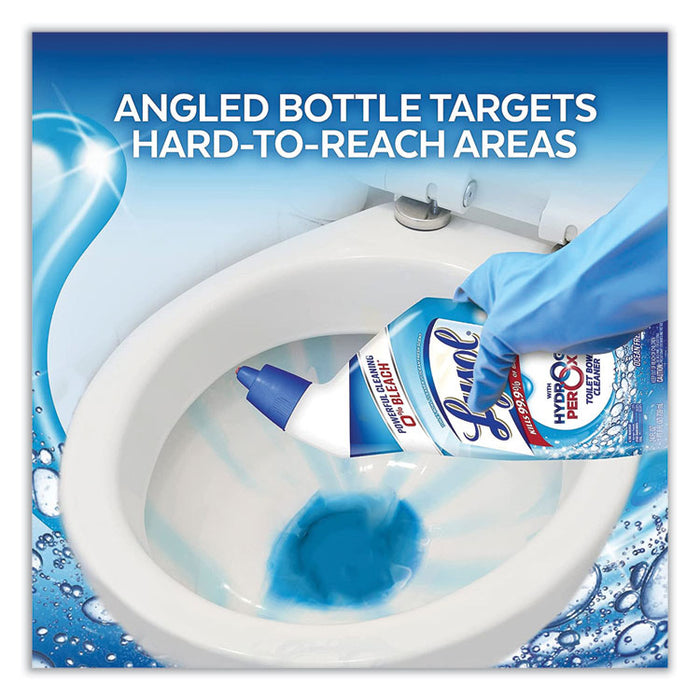 Toilet Bowl Cleaner with Hydrogen Peroxide, Ocean Fresh Scent, 24 oz Angle-Neck Bottle, 9/Carton
