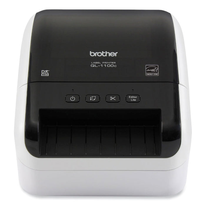 QL-1100C Wide Format Professional Label Printer, 69 Labels/min Print Speed, 5.9 x 8.7 x 6.7