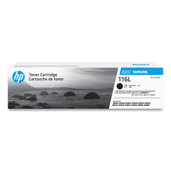 SU832A (MLT-D116L) High-Yield Toner, 3,000 Page-Yield, Black