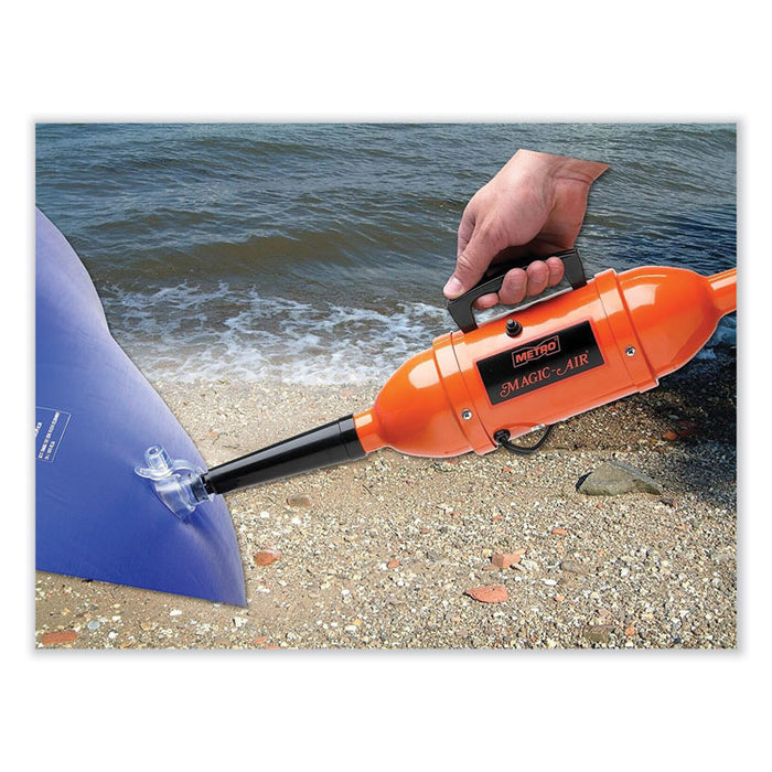 MagicAir Electric Inflator/Deflator, 43.3 cu ft/min, 2.2 psi, 0.75 hp Motor, 110-120 V AC