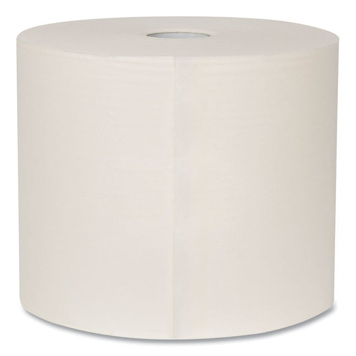 Heavy-Duty Cleaning Cloth, 1-Ply, 12.6" x 912.2 ft, White