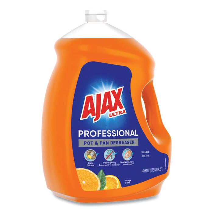 Dish Detergent, Orange Scent, 145 oz Bottle, 4/Carton