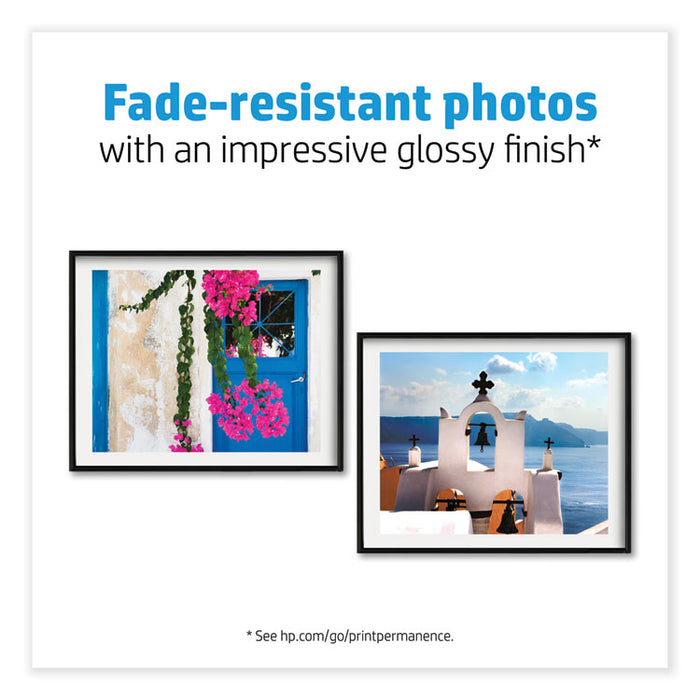 Advanced Photo Paper, 10.5 mil, 8 x 10, Glossy White, 25/Pack
