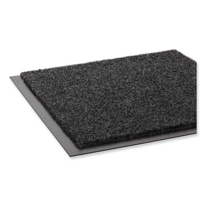 EcoStep Wiper Mat, Rectangular, Charcoal Gray Cut Pile Surface, 24" x 36"