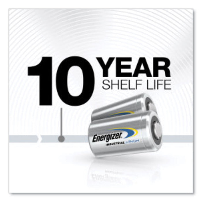 Industrial Lithium CR2 Photo Battery, 3 V, 8/Pack