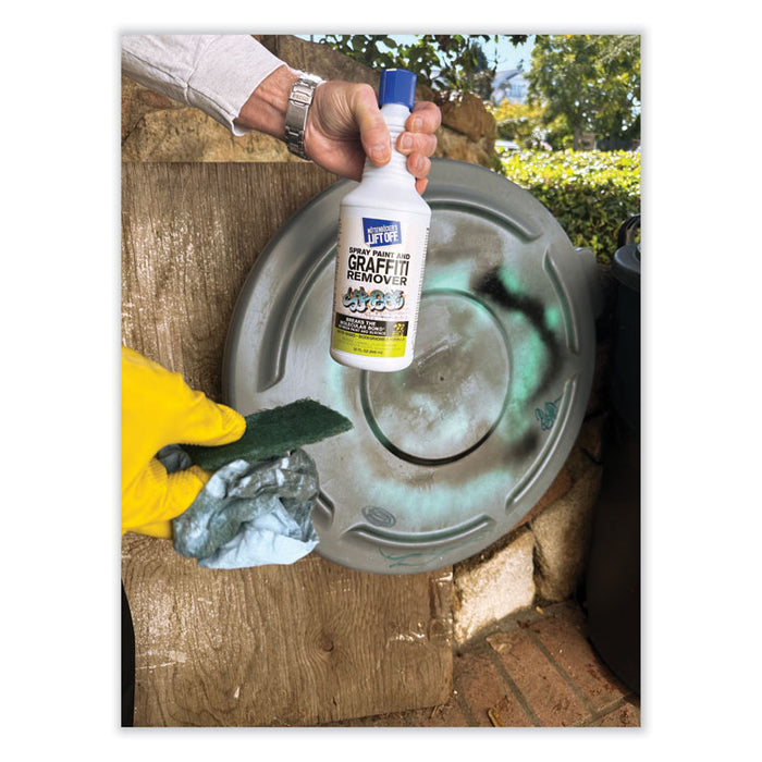 4 Spray Paint Graffiti Remover, 32oz, Bottle, 6/Carton