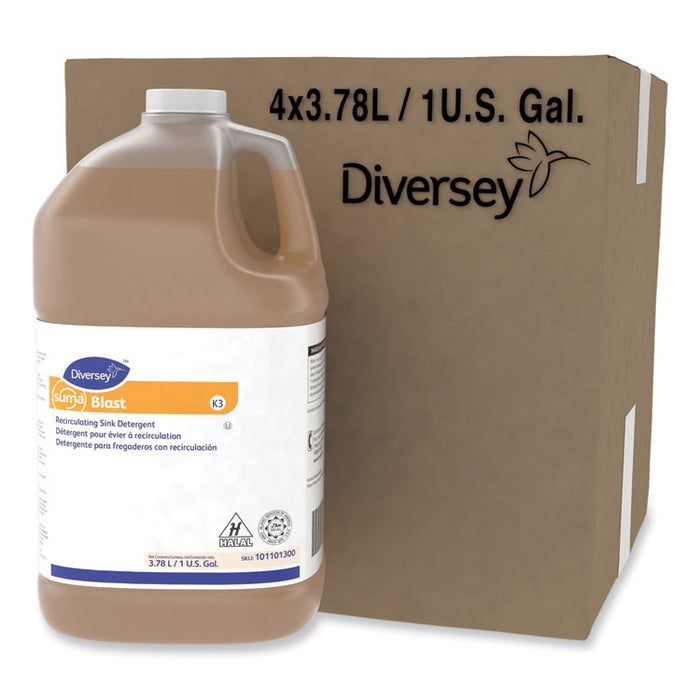 Blast K3, 1 gal Bottle, 4/Carton