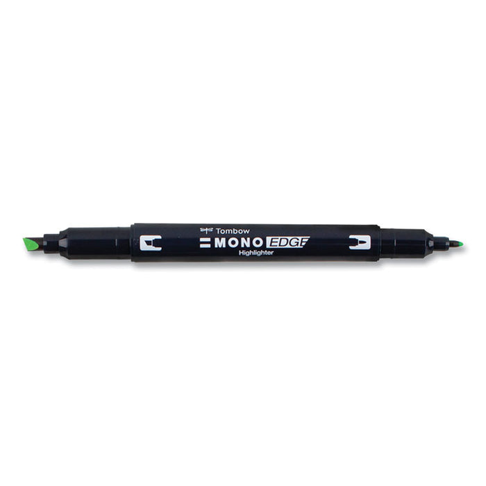 Highlighters, Yellow Green Ink, Bullet/Chisel Tip, Yellow Green Barrel, 10/Box