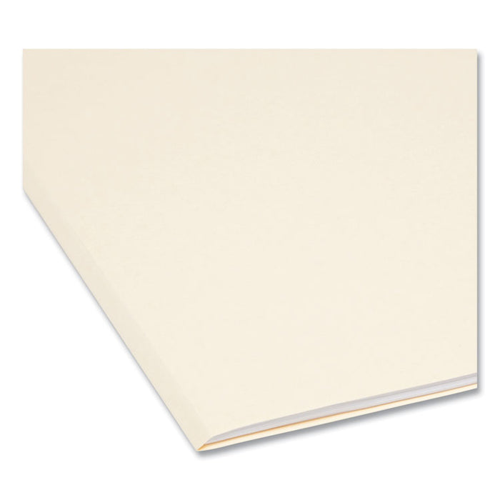 Erasable SuperTab File Folders, 1/3-Cut Tabs: Assorted, Letter Size, 0.75" Expansion, Manila, 24/Pack