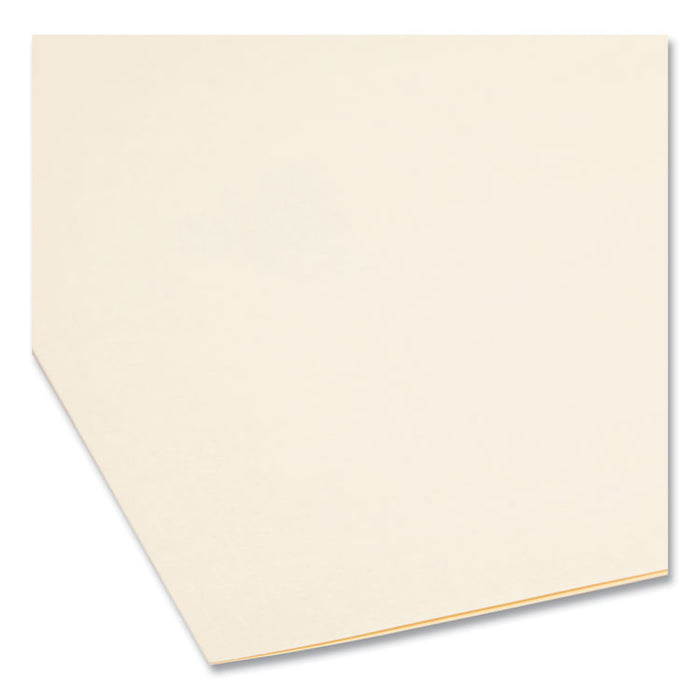 Top Tab Fastener Folders, 1/3-Cut Tab: Right, Expands 0.75", 2 Fasteners, Letter Size, Manila, 50/Box