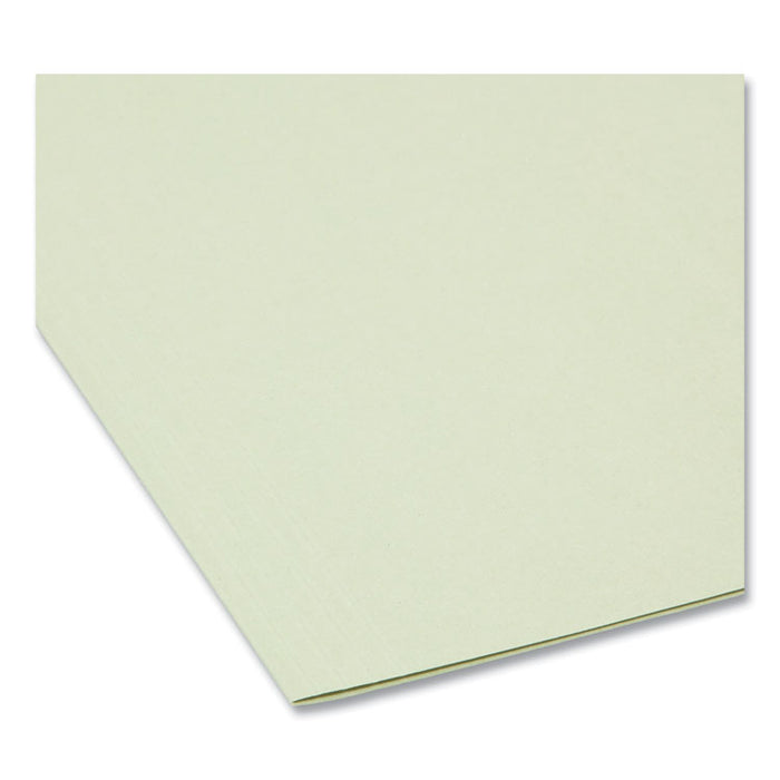 FasTab Hanging Folders, Legal Size, 1/3-Cut Tabs, Moss, 20/Box