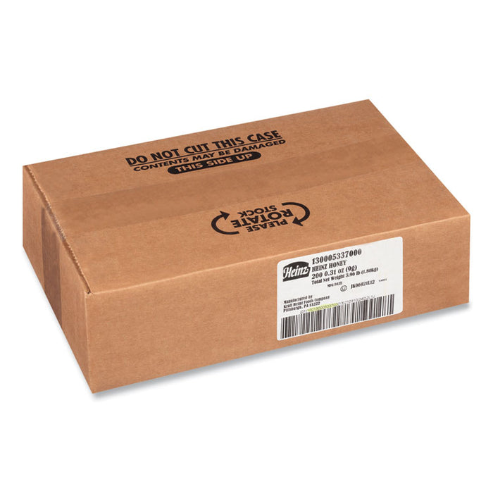 Single Serve Honey, 0.31 oz  Individually Wrapped, 200/Carton