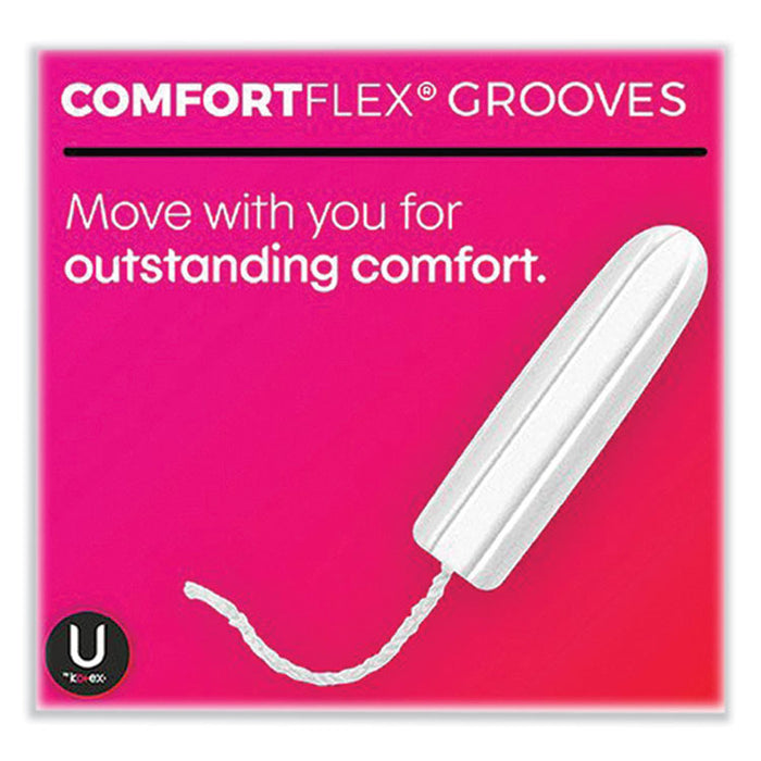U by Kotex Click Compact Tampons, Super Absorbency, 32/Pack