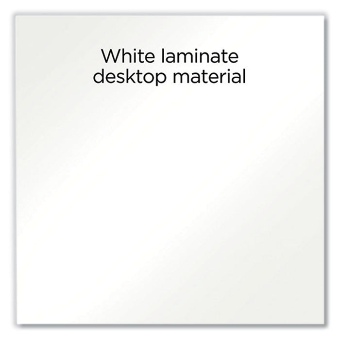 Vizon 47" Gaming Desk, 47.2" x 26.6" x 35", White Colorway