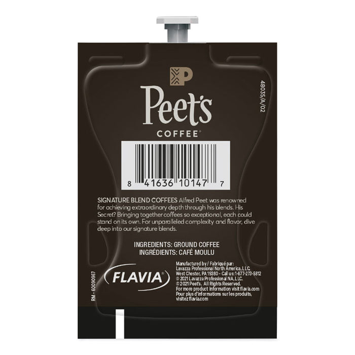 FLAVIA Ground Coffee Freshpacks, Cafe Domingo Blend, 76/Carton
