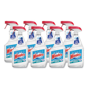 Windex&reg; Vinegar Multi-Surface Spray - 23 fl oz (0.7 quart) - Clean & Fresh Scent - Ammonia-free, Streak-free, Versatile - Clear - 1 Each
