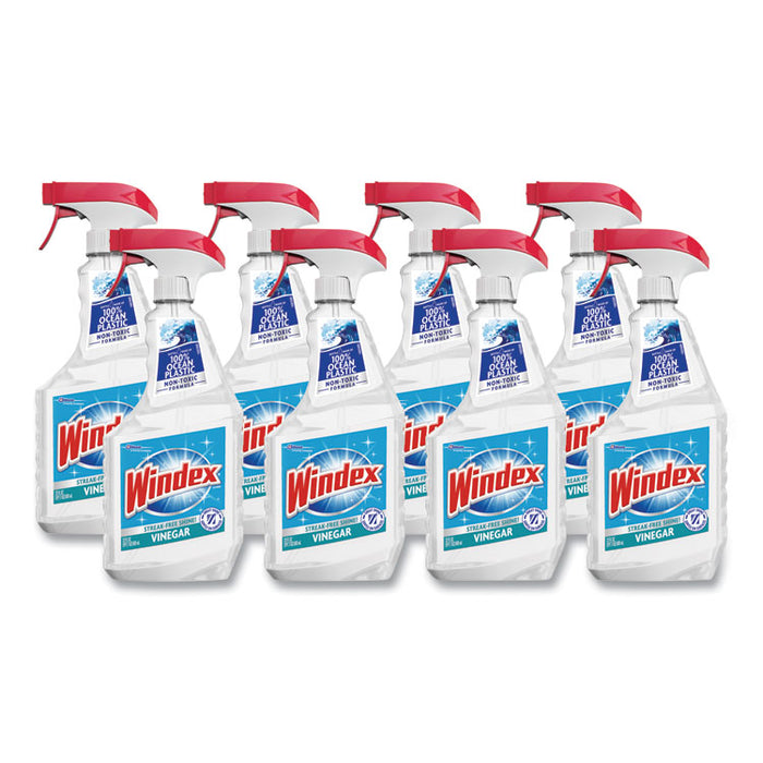 Multi-Surface Vinegar Cleaner, Fresh Clean Scent, 23 oz Spray Bottle, 8/Carton