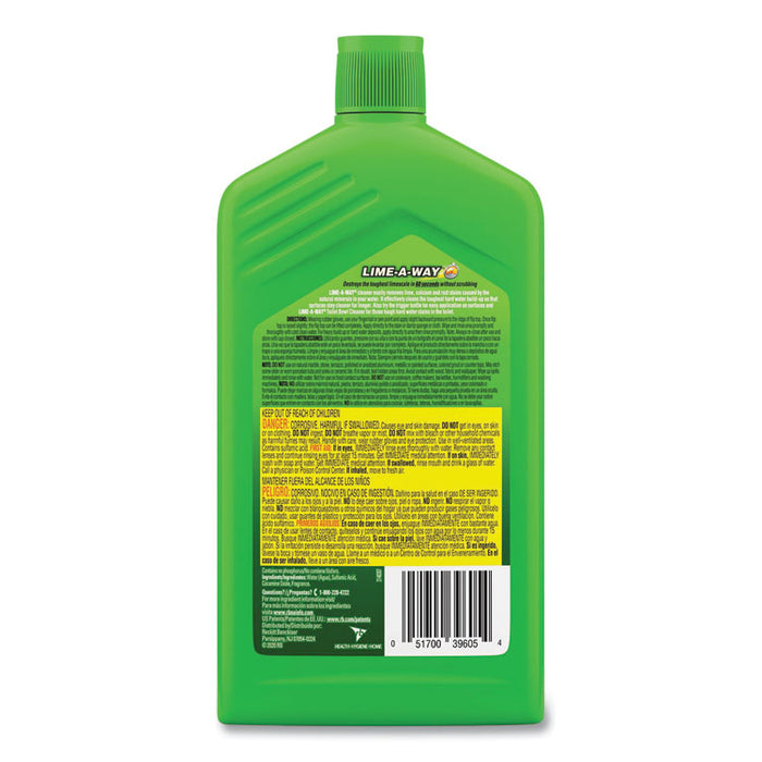 Lime, Calcium and Rust Remover, 28 oz Flip-Top Bottle, 6/Carton