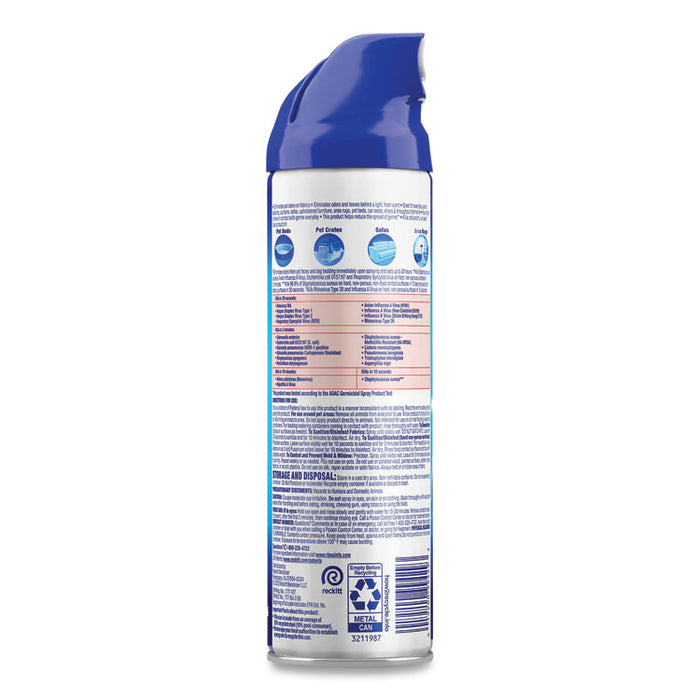 Disinfectant Spray II Pet Odor Eliminator, Fresh Scent, 15 oz Aerosol Spray, 12/Carton