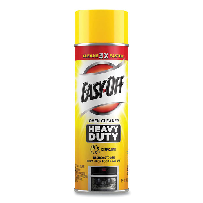 Heavy Duty Oven Cleaner, Foam, 14.5 oz Aerosol Spray, 12/Carton